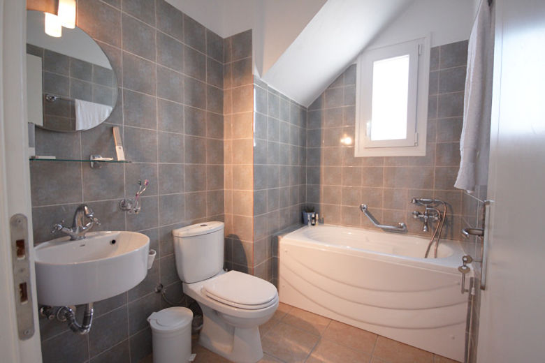 Bathroom in one of the maisonettes