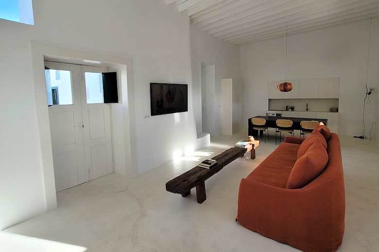 Living room in La Antigua Vivienda