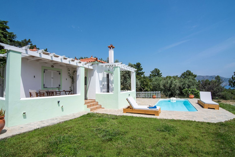 One of the pool villas