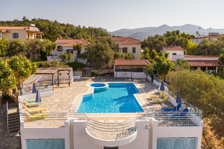 Vigla Apartments and pool