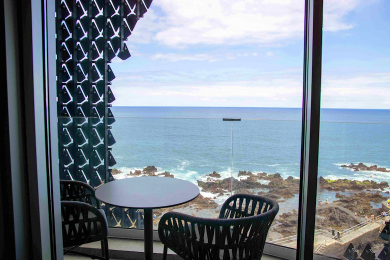 Balcony of a Deluxe Sea View Room